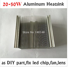 New high quality led heat sink 50w-100w Pure aluminium radiator for high power cob led chip diy led lamps 2024 - buy cheap