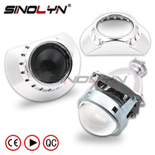 Sinolyn Bi Xenon Projector Lens For BMW E46 Coupe/Sedan/Wagon Halogen Headlight 3 Inch H1 Metal Car Light Headlamp Car Products 2024 - buy cheap