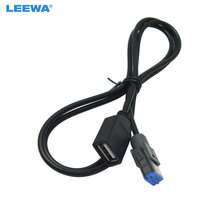 LEEWA-Adaptador de Cable de Audio para coche, conector USB hembra de 4 pines para Nissan Teana Qashqai 2012 # CA5659, 1 unidad 2024 - compra barato