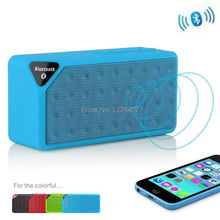 NEW ewtto Wireless Portable Bluetooth mini FM/TF/USB Speaker HandsFree Mic Blue New 2024 - купить недорого