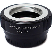 Mitakon Zhongyi Lens Turbo II Focal Reducer Speed Booster Adapter for M42 Mount Lens to Fujifilm XF FX Mount Camera X Pro2 T3 T2 2024 - buy cheap