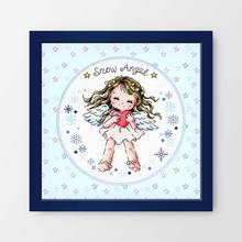 Gold Collection Lovely Counted Cross Stitch Kit Snow Angel Girl Korean Cuties SO 2024 - buy cheap