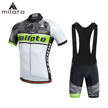 MILOTO-Conjunto de ropa de ciclismo para hombre, Maillot para bicicleta de montaña, verano, 2019 2024 - compra barato