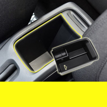 Central armrest box Center Console Storage Box Cover garbage storage box car Accessories for Peugeot 2008 2024 - buy cheap
