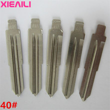 Xieaili lâmina remota sem corte 40 #, 20 peças em branco para chevrolet epica (slot lateral) s359 2024 - compre barato