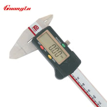 GUANGLU Digital Caliper With Thin Jaws 0-150mm/6'' 0.01mm/inch Electronic Stainless Steel Micrometer Calipers Measuring Tools 2024 - buy cheap