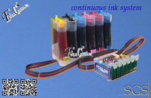 T0801 Continous Ink Supply System for Epson R265 / R285 / R360 / RX585 / RX560 / 685 with Reset Chip + 500ML Pigment Ink / Color 2024 - buy cheap