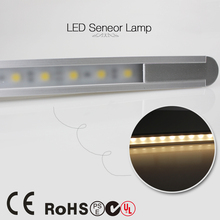Barra de luces LED con Sensor de movimiento por infrarrojos, lámpara detectora de barra de 50cm, 360LM, 24LED, 5050, 5,8 W, 0,5 m, 12V, tubo de luz para armario nocturno 2024 - compra barato