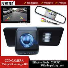 FUWAYDA Color CCD chip Car RearView Camerafor Mercedes Benz Vito/Benz Viano 2004-2014 years with 4.3Inch Rearview Mirror Monitor 2024 - buy cheap