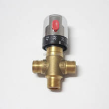 New Design Solid Brass Thermostatic Mixing Valve Mixing Water Temperature control Valve Faucet replacement ZR1006 2024 - buy cheap