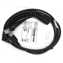 5pcs New 3M Coiled USB Cable For Honeywell 1200g,1202g,1250g,1300g,1900g,1900h,1902,1910,1912,1910i,1911i BarCode Scanner 2024 - buy cheap