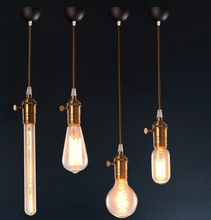 Lámpara colgante Vintage para Bar, iluminación para el hogar, estilo Loft, Edison, lámparas Colgantes industriales 2024 - compra barato