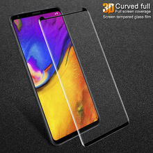 3D Curved Tempered Glass For LG V35 ThinQ Full Screen Cover Screen Protector Film For LG V35 ThinQ 2024 - buy cheap