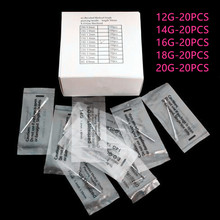 12G 14G 16G 18G 20G 100PC Piercing Needle Sterile Disposable Body MIX Piercing Needles For Ear Nose Navel Nipple Free Shipping 2024 - buy cheap