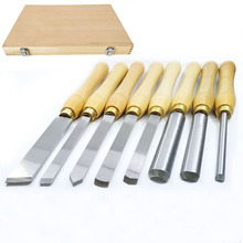 HSS High Speed Steel Wood Turning Lathe Tools Chisel Gouge Woodworking Set 8 Pcs Chisels Tool Woodturning Tool 2024 - buy cheap