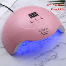 SUN X7plus 45W UV Lamp LED Nail Dryer Mini USB Lamp For Nails Gel Polish Curing Lamp with 15pcs Leds Timer Button Manicure Tools 2024 - buy cheap