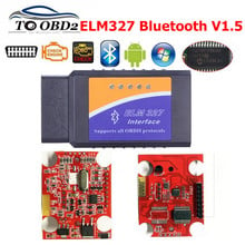 Herramienta de escáner CAN-BUS ELM327 de alta calidad, Bluetooth V1.5 OBD2, compatible con todos los protocolos OBD2, elm327 1,5, Chip PIC18F25K80 2024 - compra barato