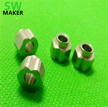 SWMAKER Openbuilds OX CNC-tuerca ranurada de acero inoxidable, tuerca excéntrica de seis ángulos, espaciador excéntrico de 6mm 2024 - compra barato