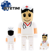 Biyetimi Usb Flash Drive Fashion Hello Doctor Real Capacity Memoria Usb 8GB 16GB 32GB Pen Drive Pendrive Memory Usb Stick For PC 2024 - buy cheap