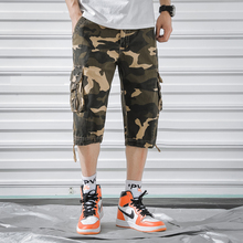 Pantalones cortos de camuflaje para hombre, Shorts masculinos informales de camuflaje, de algodón para exteriores, 2021 2024 - compra barato