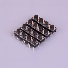 50pcs/lot Round Pushbutton 4 Pins SMD SMT Momentary Tactile Switch Micro Switch Wholesale 6*6*6mm 2024 - buy cheap