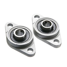 2Pcs/lot KFL08 Pillow Block Bearings Zinc Alloy Rhombic Pillow Flange Block Bearings 8mm Bore Diameter 2024 - buy cheap