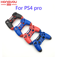 Funda de plástico mate para mando inalámbrico Sony PS4 Pro, carcasa frontal y trasera, negra, azul y roja, 9 Uds. 2024 - compra barato