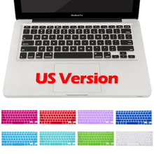 Silicone Keyboard Cover Protector for Macbook Air 13(A1369/A1466), Pro 13 15(A1278/A1286), Pro 13 15 Retina(A1502/A1425/A1398)US 2024 - buy cheap