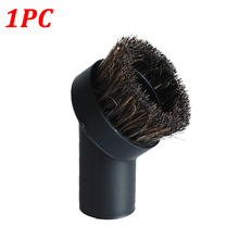Насадка для пылесоса 32 мм из конского волоса, 1 шт., сменная круглая щетка для чистки клавиатуры, запчасти для пылесоса 2024 - купить недорого