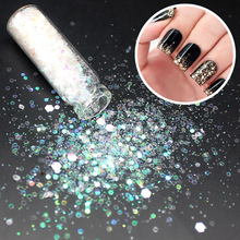 (1Pcs/Sell) DIY Ultrathin Paillette Deep Colors Nail Glitter UV Gel Polish Manicure Tips 3D Nail Art Decorations Sequin 2024 - buy cheap