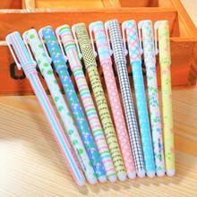 10 pcs/set per lot Color Gel pen Kawaii Stationery korean flower Canetas escolar papelaria zakka Office material school supplies 2024 - buy cheap