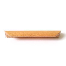 Varnish 96mm Wooden Wood Cabinet Handle Pull Cupboard Closet Drawer Pull Handle Furniture Handle Bar Wholesale H1614 2024 - buy cheap