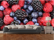 Papel tapiz fotográfico personalizado, Frutero de bosque, mural 3D de cocina para sala de estar, dormitorio, restaurante, pared de PVC impermeable 2024 - compra barato