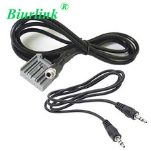 Biurlink Car Aux Audio Female Cable 3.5mm Auxiliary MP3 Input Adapter for Honda Accord CRV Civic 2008+ 2024 - buy cheap
