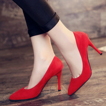 Spring new woman Pumps autumn thick heel shoes high-heeled shoes female the trend of ultra high heels female shoes 2024 - buy cheap