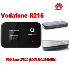 Desbloqueado 150mbps vodafone r215 bolso lte 4g modem roteador wi-fi com display lcd e suporte lte fdd 800/1800/2600mhz 2024 - compre barato