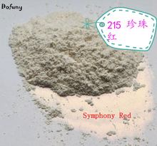 #215 Red Symphony Pearlescent Powder For Nail Polish Flash Pearlescent Eyeshadow Powder Soap Dye Mica/pearl Powder 2024 - buy cheap