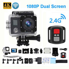 Ultra HD 4K Action Camera Wifi Camcorders 150 Dgreen cam 4 K deportiva 2 inch B6 B6R Waterproof Sport Camera pro 1080P 30fps cam 2024 - buy cheap