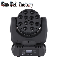 Led Moving Head Light DMX Wash 12X12W RGBW 4In1 Mobile Beam Stage Christmas Party Effect For Disco Dj Concert Show 2024 - buy cheap