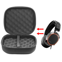 SteelSeries Arctis Pro-funda protectora para auriculares, estuche rígido de EVA portátil para auriculares de videojuegos, novedad 2024 - compra barato