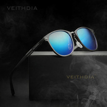 VEITHDIA Vintage Retro Sunglasses Men Brand Designer Polarized Lens Men Sun Glasses gafas oculos de sol masculino 6680 2024 - buy cheap