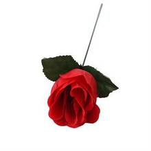1 шт., популярный пожарный цветок, появляющийся цветок, подарок на день Святого Валентина, самая низкая цена, сцена, магии, фонарь для фокусов с розой 2024 - купить недорого