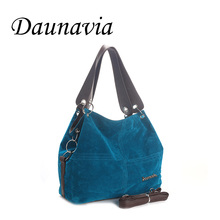 DAUNAVIA brand handbag women shoulder bag female large tote bag soft Corduroy leather bag crossbody messenger bag for women 2019 2024 - buy cheap