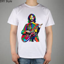 Eric Clapton Slowhand Guitarist Yardbirds Cream Blues  T-shirt Top Lycra Cotton Men T shirt New 2024 - buy cheap