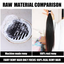 Настоящие Волосы Remy на ленте для наращивания, бесшовные волосы для салона, 5 шт. для тестирования волос Феи Remy 2,0 г/шт. 10 г/упак. 2024 - купить недорого