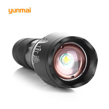 Светодиодный перезаряжаемый фонарик yunmai XML T6, фонарик 3800 лм, 18650 батарея, мощный светодиодный фонарик для кемпинга на открытом воздухе 2024 - купить недорого