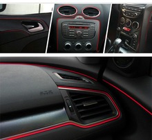 5M Car Styling Interior Decoration Strips Moulding Trim Dashboard Door Edge For Ford Fusion Mondeo 2013 2014 2015 2016 2024 - buy cheap