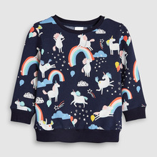 Толстовка для маленьких мальчиков Little maven, осенняя брендовая одежда с принтом в виде животных, C0163, 2019 2024 - купить недорого