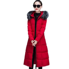 ZB3702 autumn winter 2020 new women fashion long knee-length thickened slim warm cotton-padded clothes coat cheap wholesale 2024 - buy cheap