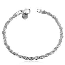 Classical Jewelry New Arrival Silver Plated Bracelet For Women Cute Style Hot Sell Trendy 2024 - buy cheap